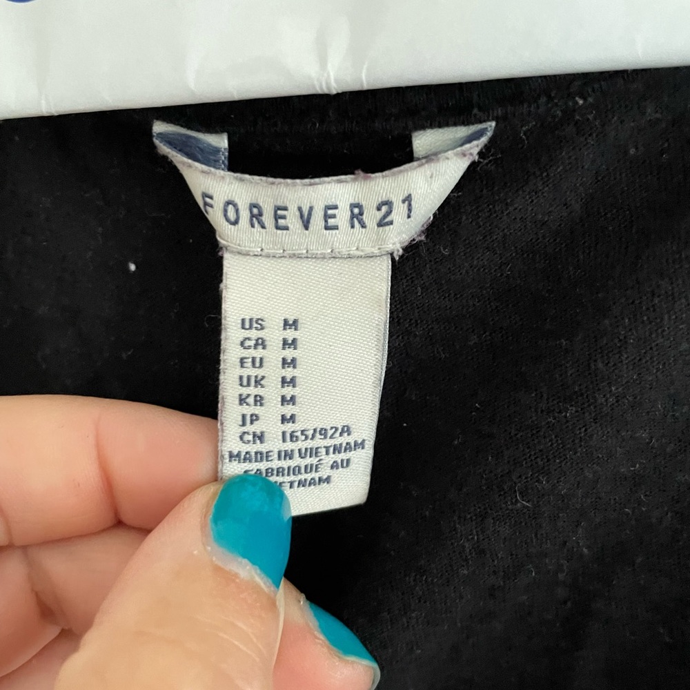 Forever 21 black dress